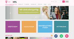 Desktop Screenshot of hft-leipzig.de